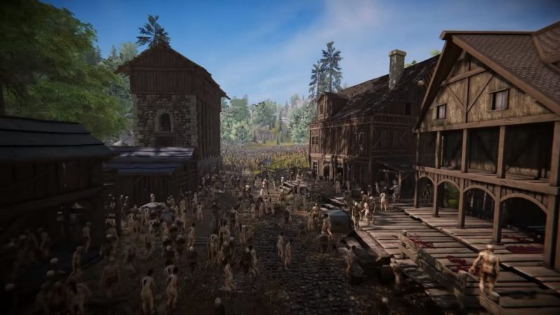 The Black Masses игра про зомби в открытом, средневековом мире.