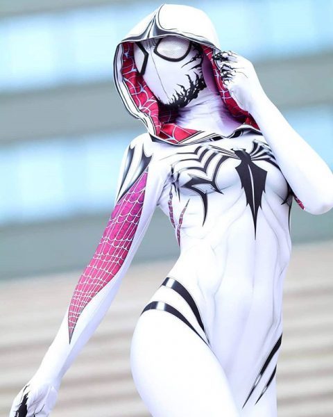 Косплей на Spider-Gwen, который не хуже оригинала! А местами и лучше..