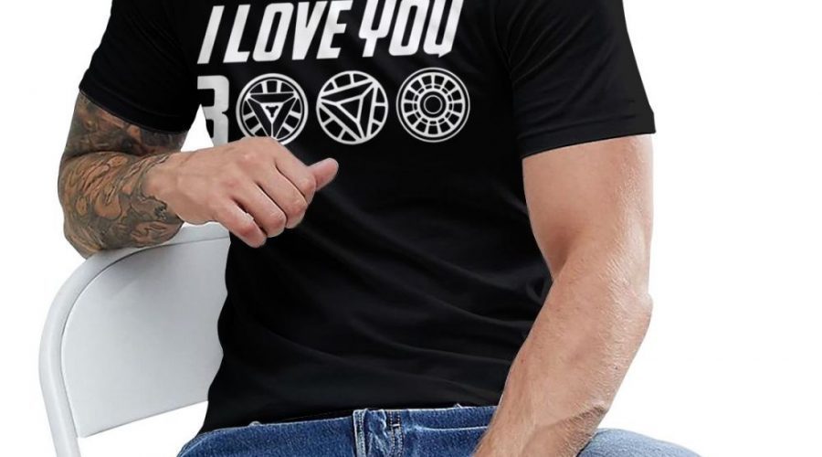 I-Love-You-3000-Three-Thousand-Times-Iron-Man-Tony-Stark-T-Shirt-2019-New-Movie