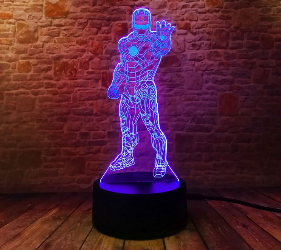 Marvel-Iron-Man-Model-3D-Illusion-LED-NightLight-Colourful-Flashing-Light-Glow-Avengers-Superhero-Ironman-Figure (1)