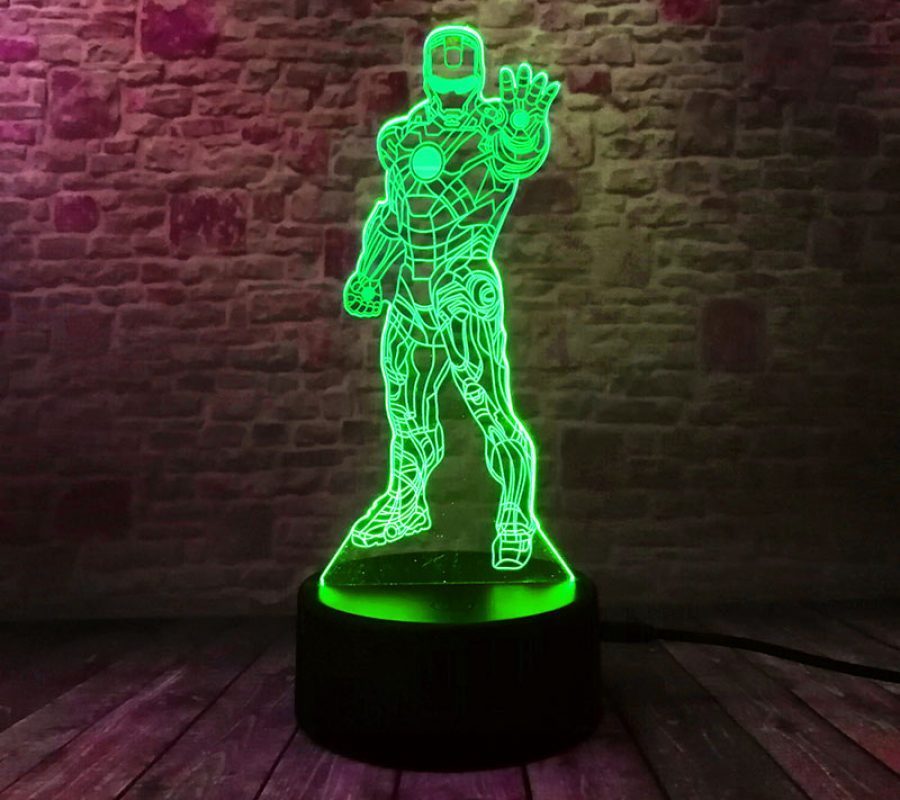 Marvel-Iron-Man-Model-3D-Illusion-LED-NightLight-Colourful-Flashing-Light-Glow-Avengers-Superhero-Ironman-Figure (2)