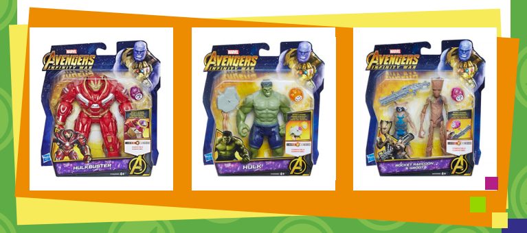 Фигурка Мстителей 15 см с камнем Делюкс