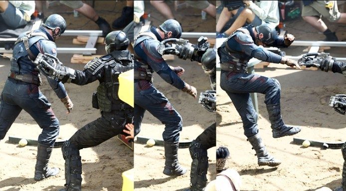 Кэп против Кроссбоунса