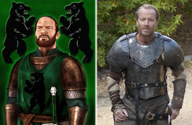 Мормонт в книге и сериале