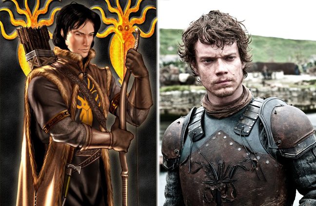 Теон Грейджой в книге