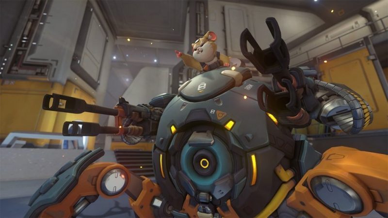 Боевой хомяк в Overwatch!